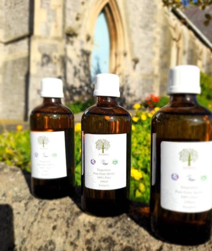 Pure Gum Spirits of Turpentine Large 100ml - Junipers