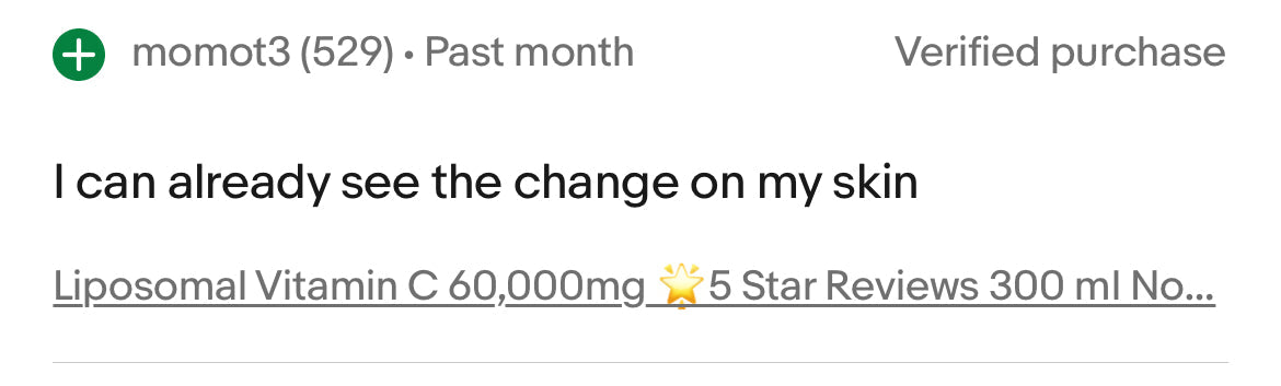 Liposomal Technology Encapsulated Vitamin C - Ultimate Absorption - Junipers